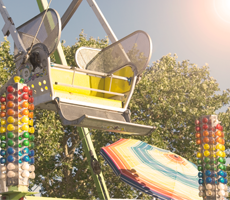 Ferris wheel bucket